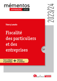 FISCALITE DES PARTICULIERS ET DES ENTREPRISES - COURS INTEGRAL ET SYNTHETIQUE + TABLEAUX ET SCHEMAS