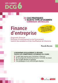 DCG 6 - Exercices corrigés Finance d'entreprise