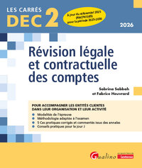DEC 2 - Révision légale et contractuelle des comptes