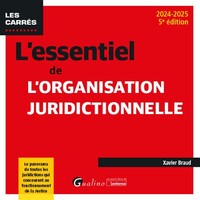 L'ESSENTIEL DE L'ORGANISATION JURIDICTIONNELLE - LE PANORAMA DE TOUTES LES JURIDICTIONS QUI CONCOURE