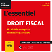L'essentiel du droit fiscal
