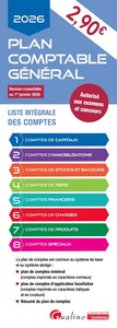 Plan comptable général - 2026