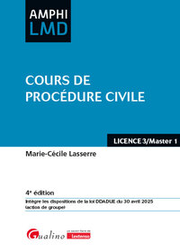 Cours de procédure civile