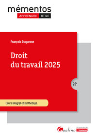 Droit du travail 2025