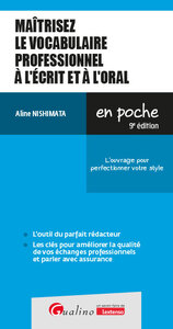 Maîtrisez le vocabulaire professionnel à l'écrit et à l'oral