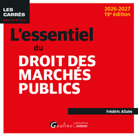 L'essentiel du droit des marchés publics