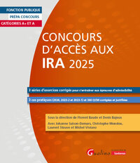 Concours d'accès aux IRA 2025