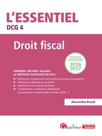 DCG 4 - Droit fiscal
