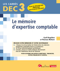DEC 3 - Le mémoire d'expertise comptable