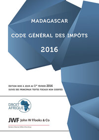 Madagascar, Code général des impôts 2016
