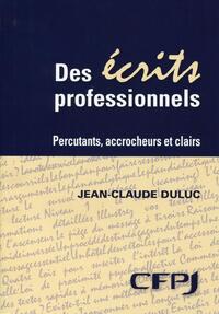 Des écrits professionnels