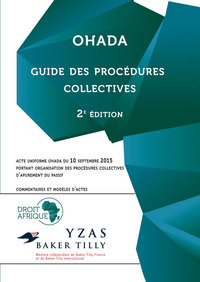 OHADA GUIDE DES PROCEDURES COLLECTIVES