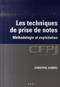 Les techniques de prise de notes