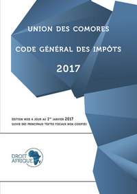 Comores - Code général des impôts 2017