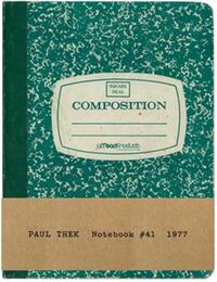 Paul Thek: Notebook #41, 1977 /anglais