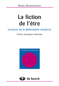 La fiction de l'être