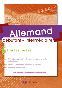 Allemand - Lire les textes