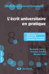 L'ECRIT UNIVERSITAIRE EN PRATIQUE