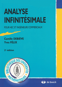 Analyse infinitésimale