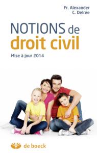 NOTIONS DE DROIT CIVIL