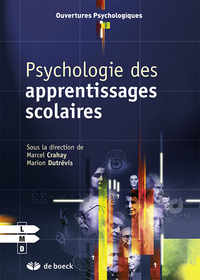 PSYCHOLOGIE DES APPRENTISSAGES SCOLAIRES