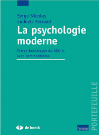 La psychologie moderne