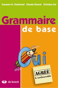 GRAMMAIRE DE BASE