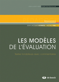 Les modeles de l'evaluation