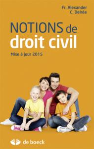 NOTIONS DE DROIT CIVIL