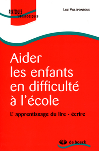 AIDER LES ENF.EN DIFFICULTE A L'ECOLE