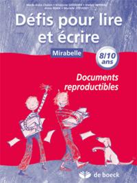 DEFIS POUR LIRE ET ECRIRE 3E/4E 8/10ANS - BANQUE D'EXERCICES REPRODUCTIBLES BANQUE D'EXERCICES REPRO