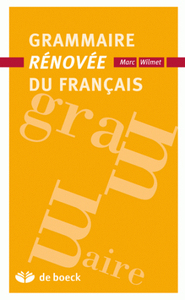 Grammaire rénovée du français