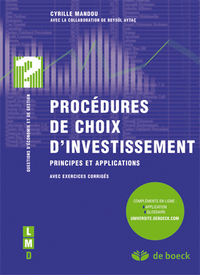 Procédures de choix d'investissement