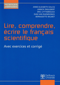 LIRE,COMPR.,ECRIRE FRANCAIS SCIENTIFIQUE