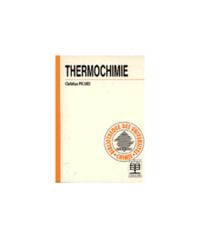 THERMOCHIMIE