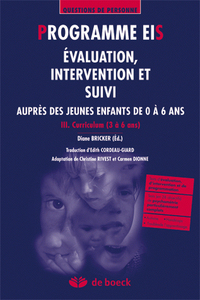 Programme d'intervention précoce pour les enfants de  0 à 6 ans