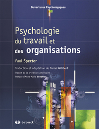 Psychologie du travail et des organisations