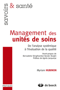 Management des unités de soins