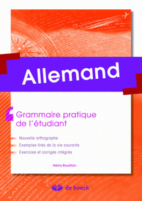 Allemand - Grammaire pratique de l'étudiant