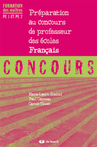 Préparation au concours de professeur des écoles - Français