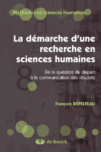 LA DEMARCHE D'UNE RECHERCHE EN SCIENCES HUMAINES - DE LA QUESTION DE DEPART A LA COMMUNICATION DES R