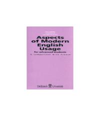 Aspects of modern english usage for advanced students