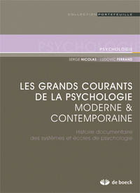 Les grands courants de la psychologie moderne & contemporaine