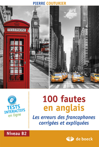 100 fautes en anglais