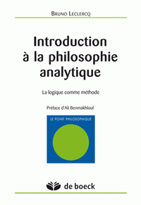 Introduction à la philosophie analytique