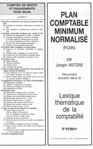 PLAN COMPTABLE MINIMUM NORMALISE (PCMN)