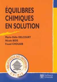 EQUILIBRES CHIMIQUES EN SOLUTION