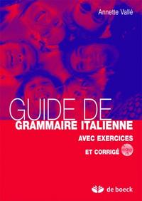 GUIDE DE GRAMMAIRE ITALIENNE