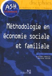 METHODOLOGIE ECONOMIE SOCIALE FAMILIALE