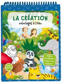 Coloriages à l'eau, la Création